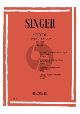 Metodo Teorico - Pratico per Oboe Vol. 3
