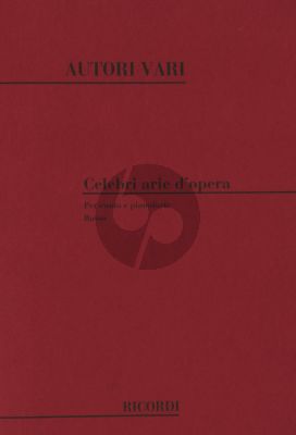 Celebri Arie d'Opera Vol.6 Basso