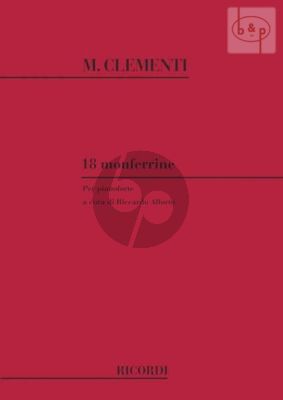 Clementi 18 Monferrine Piano solo