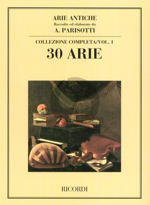 Album Arie Antiche Vol.1 for Medium Voice and Piano (Parisotti)
