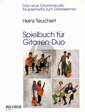 Album Spielbuch fur Gitarren Duo (31 Spielstücke aus drei Jahrhunderten) (Herausgegeben von Heinz Teuchert)