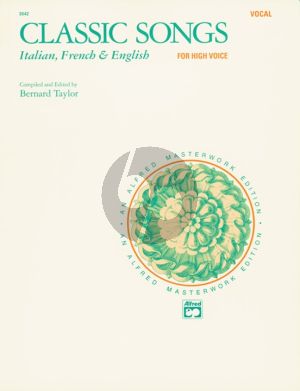 Taylor Classic Songs (Italian/French/Engl) (High)