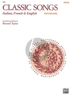 Taylor Classic Songs (Italian/French/Engl) (Low)