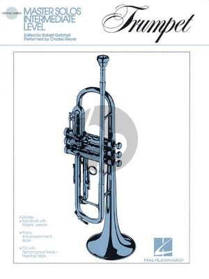 Master Solos Intermediate Level – Trumpet (Book with Audio online) (edited by Linda Rutherford and Robert Getchell)