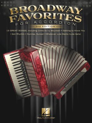 Broadway Favorites for Accordion (2nd. ed.)