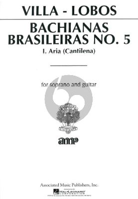 Bachianas Bras. No.5 Aria Soprano-Guitar