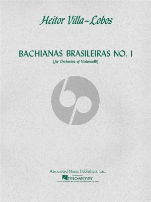 Villa-Lobos Bachianas Brasileiras No. 1 8 Violoncellos Parts