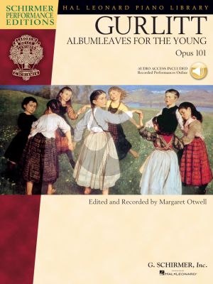 Gurlitt Albumleaves for the Young Op.101 for Piano Book with Audio Online (edited by Margaret Otwell)