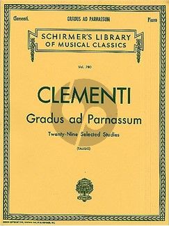 Clementi Gradus ad Parnassum 29 Selected Studies (Tausig)