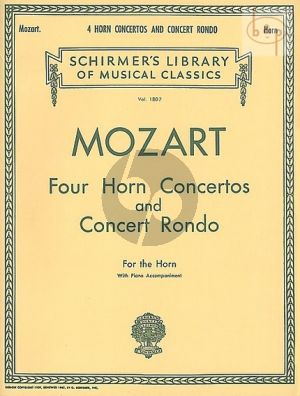 4 Horn Concertos and Concert Rondo