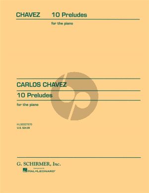 Chavez 10 Preludes for Piano