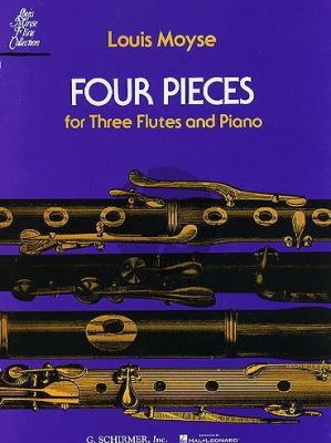 Moyse 4 Pieces for 3 Flutes and Piano
