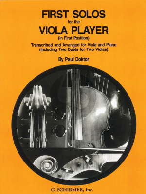 Album First Solos for the Viola Player 28 Pieces for Viola and Piano (seleceted and edited by Paul Doktor)