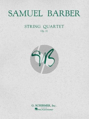 Barber String Quartet Op.11 (Parts)