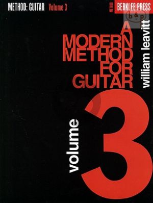 A Modern Method for Guitar Book 3