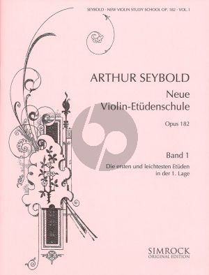 Seybold Neue Violin-Etuden Op.182 Vol.1 (1st.pos.)