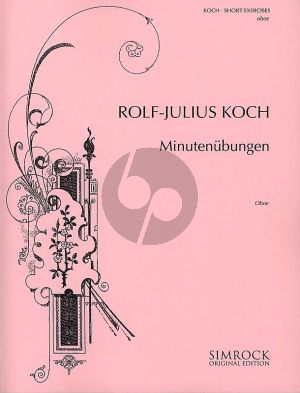 Koch Minutenübungen für Oboe