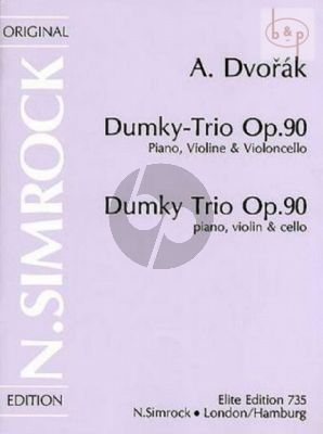 Dumky-Trio Op.90 Violin, Cello and Piano