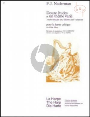 12 Etudes et un Theme Varie pour Harpe
