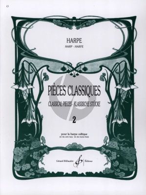 Album Pieces Classiques vol.2 Harpe (Le Dentu) (Facile 2)