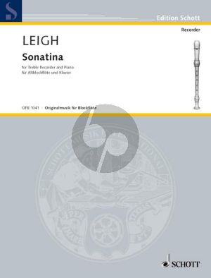 Leigh Sonatina treble rec.-piano