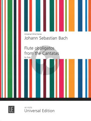 Bach J.S. Flute Obbligatos from the Cantatas for Flute Solo (Vester)