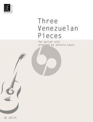 Lauro 3 Venezuelan Pieces for Guitar (John W. Duarte)