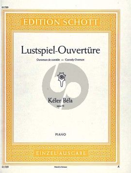 Lustspiel Ouverture Op. 73  Klavier