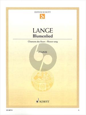 Lange Blumenlied Op.39 Klavier