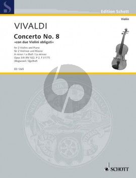 Concerto a-minor Op.3 No.8 (RV 522)