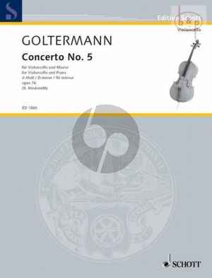 Goltermann Concerto No.5 d-minor Opus 76 Violoncello-Piano (Rudolf Hindemith)
