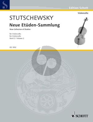 Stutschewsky Neue Etuden-Sammlung Vol.2 (3th.to 6th.pos.) Violoncello