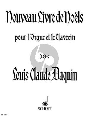 Daquin Nouveau Livre de Noels Orgel oder Cembalo (Guilmant)