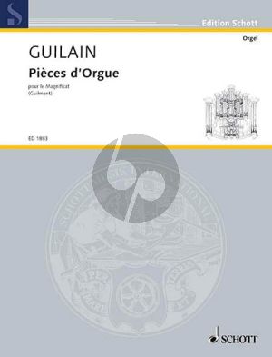 Guilain Pieces d'Orgue pour le Magnificat (Alexandre Guilmant)