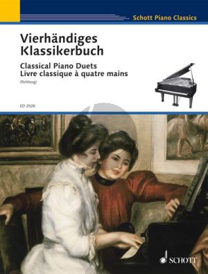 Vierhandiges Klassikerbuch (Leichte Originalwerke klassischer Meister) (edited by Willy Rehberg)