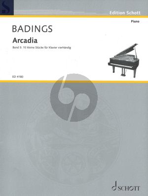 Badings Arcadia Vol.5 Piano 4 Hands (10 small Pieces)