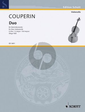 Couperin Duo G-major (2 Bass Instruments - Violoncellos)