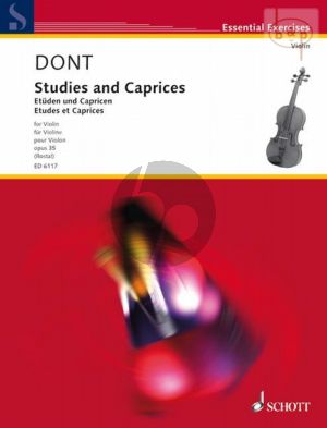 Etuden und Capricen Op.35 Violine