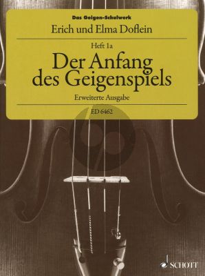 Doflein Geigen-Schulwerk Vol.1A (Der Anfang des Geigenspiels, Erweiterte Ausgabe)