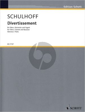 Schulhoff Divertissement WV 87 Stimmen