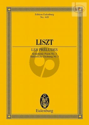Les Preludes - Symphonic Poem No.3 Study Score