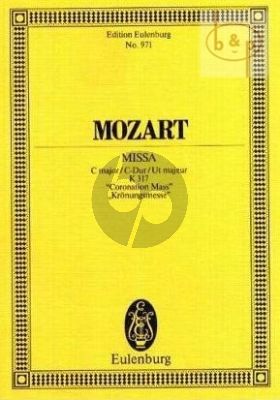 Missa C-major KV 317 (Kronungs-Messe) (Soli-Choir-Orch.) (Study Score)