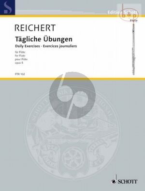 Reichert Tägliche Übungen Op.5 Flöte
