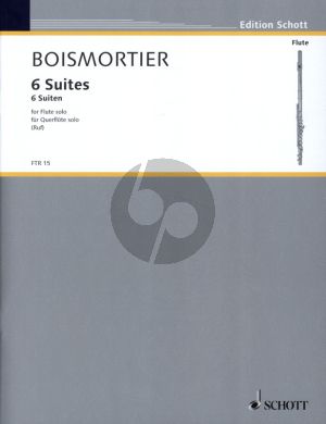 Boismortier 6 Suiten Op.35 fur Flote Solo (edited by Hugo Ruf)