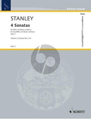 Stanley 4 Sonatas Vol.2 (D-major/d-minor) (Weigart)