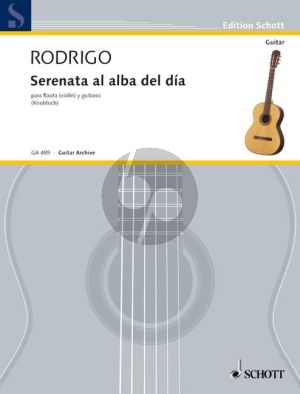 Rodrigo Serenata al Alba del Dia Flute[Violin]-Guitar