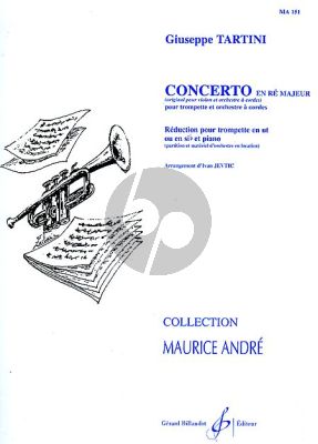 Tartini Concerto D-major Trumpet(C/Bb)-Piano