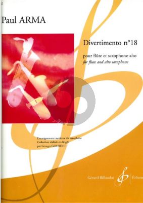 Arma Divertimento no.18 flute-sax.alto