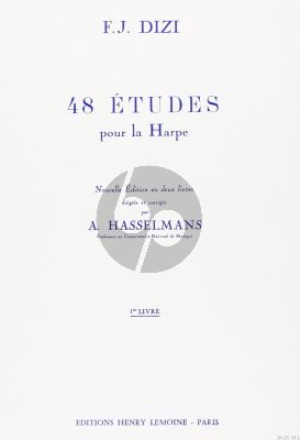 Dizi 48 Etudes Vol.1 pour Harpe