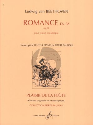 Beethoven Romance F-major Op.50 Flute et Piano (Arrangeur Pierre Paubon)